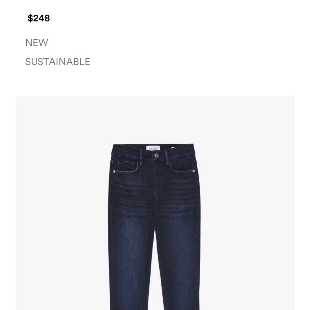 Frame skinny jeans